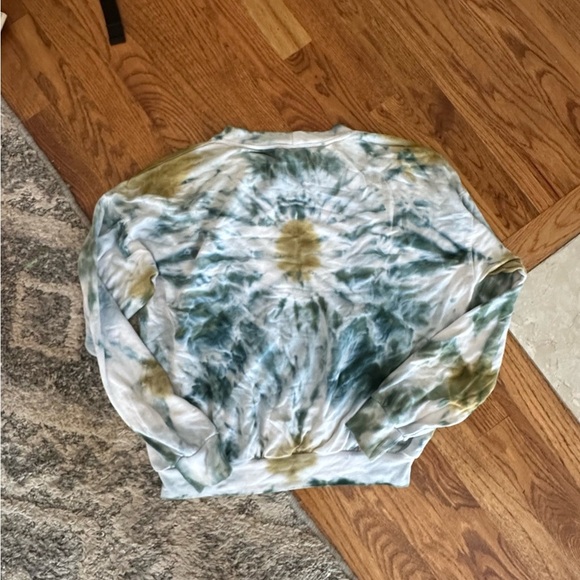 YFB Coraline Green Tie Dye Soft Knit Sweatshirt & Pants Sz Small - Picture 5 of 9